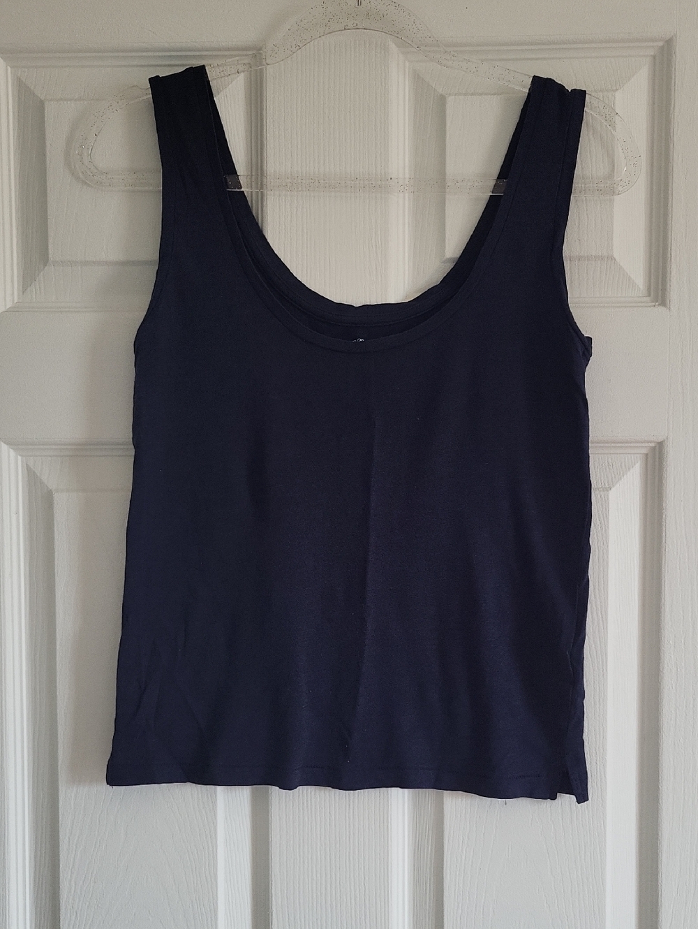 J. Crew Navy Scoopneck Tank Top, XS